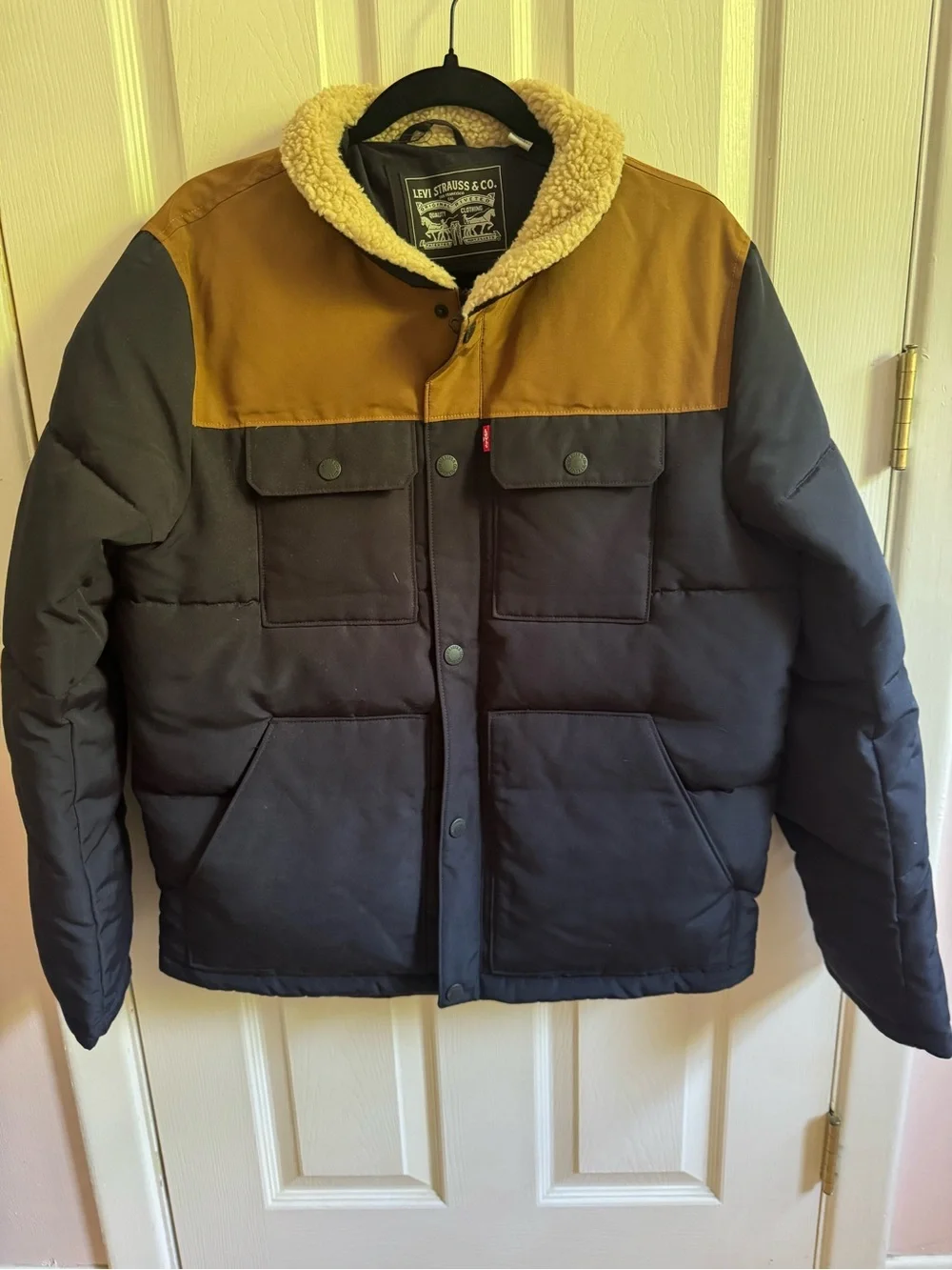 Levi's QUILTED WOODSMAN PUFFER JACKET Small